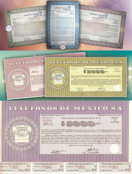 Acciones de Teléfonos de México