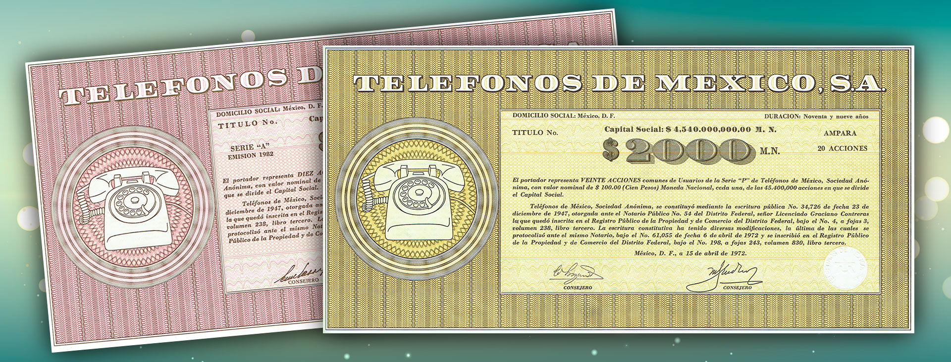 Acciones de Teléfonos de México